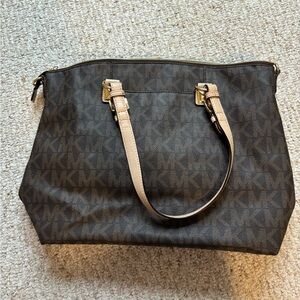 Michael Kors Brown Tote Bag